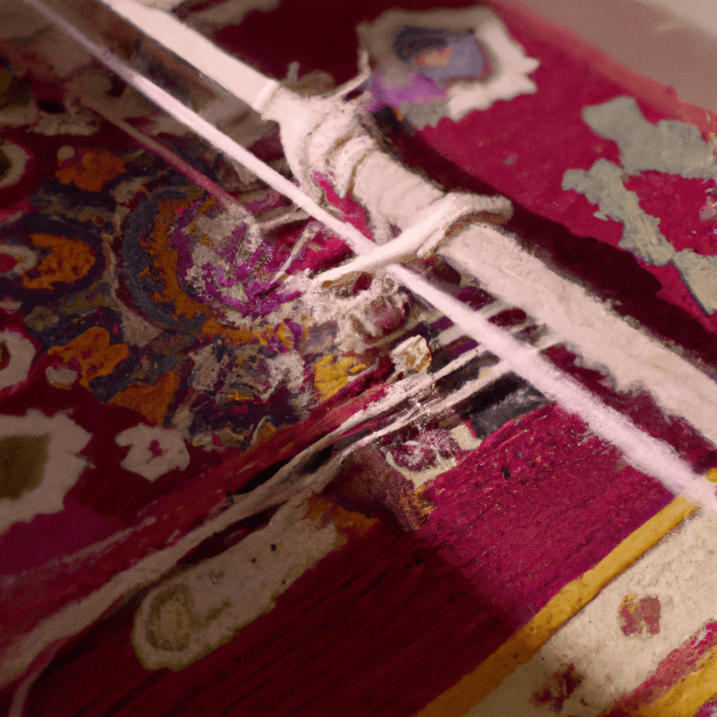 Persian Rugs Hand Serging / Binding